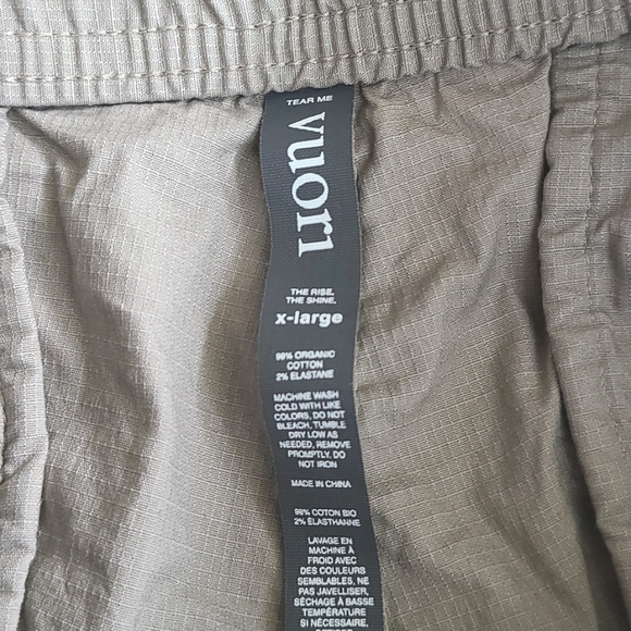 Vuori ripstop draw string shorts XL - Picture 7 of 9